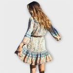 Astrid | Abito boho corto — 2