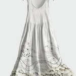 Nicole | Abito con pizzo inglese — 1