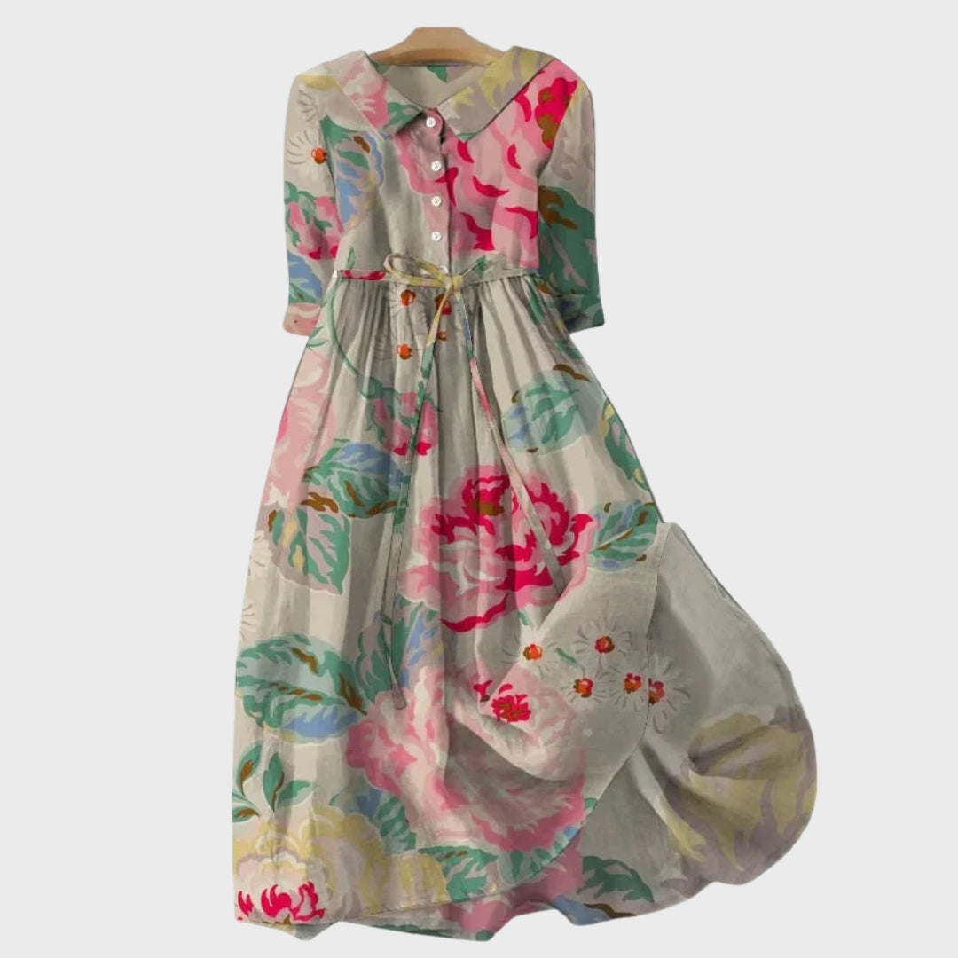 Doris | Abito floreale boho — 1