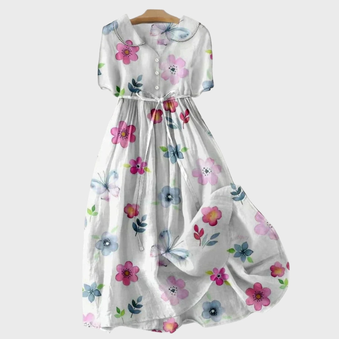 Victoria | Abito con fiori primaverili — 1