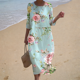 Loretta | Abito lungo, fluido, elegante e comodo — 1