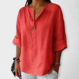 Therese | Blusa elegante con scollo a V — 4