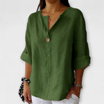 Therese | Blusa elegante con scollo a V — 5