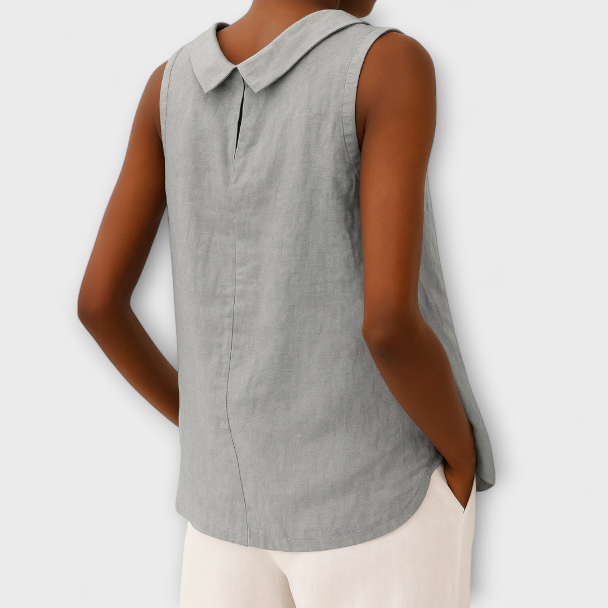 Mareike | Elegante top senza maniche — 2
