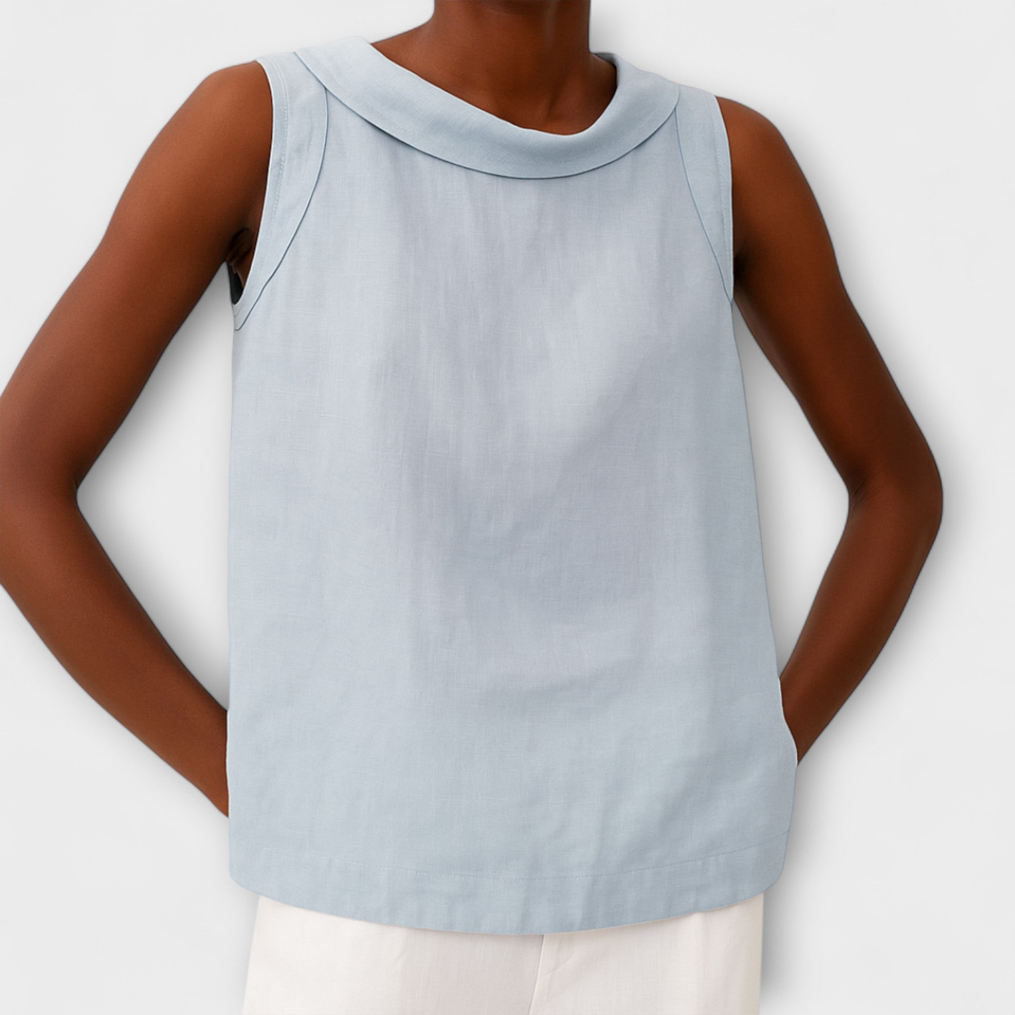 Mareike | Elegante top senza maniche — 4