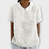 Reinhild | Camicia con stampa vintage — 1