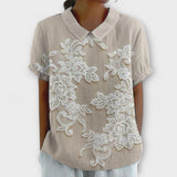 Reinhild | Camicia con stampa vintage — 2
