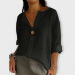 Maya | Blusa elegante con scollo a V — 3