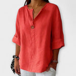 Maya | Blusa elegante con scollo a V — 4