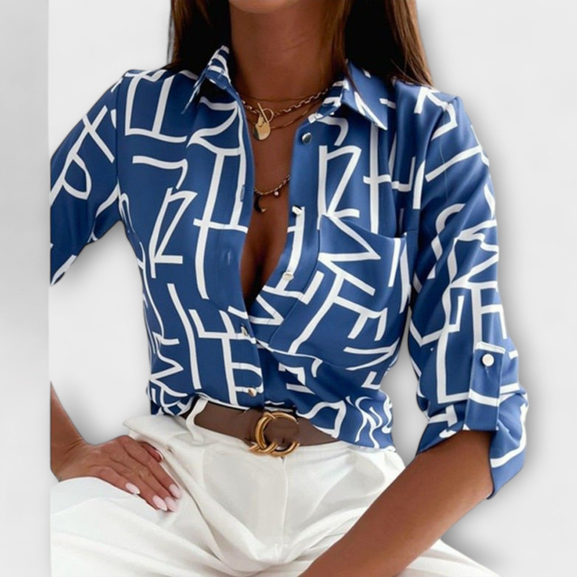 Wanda | Blusa con colletto classico — 1