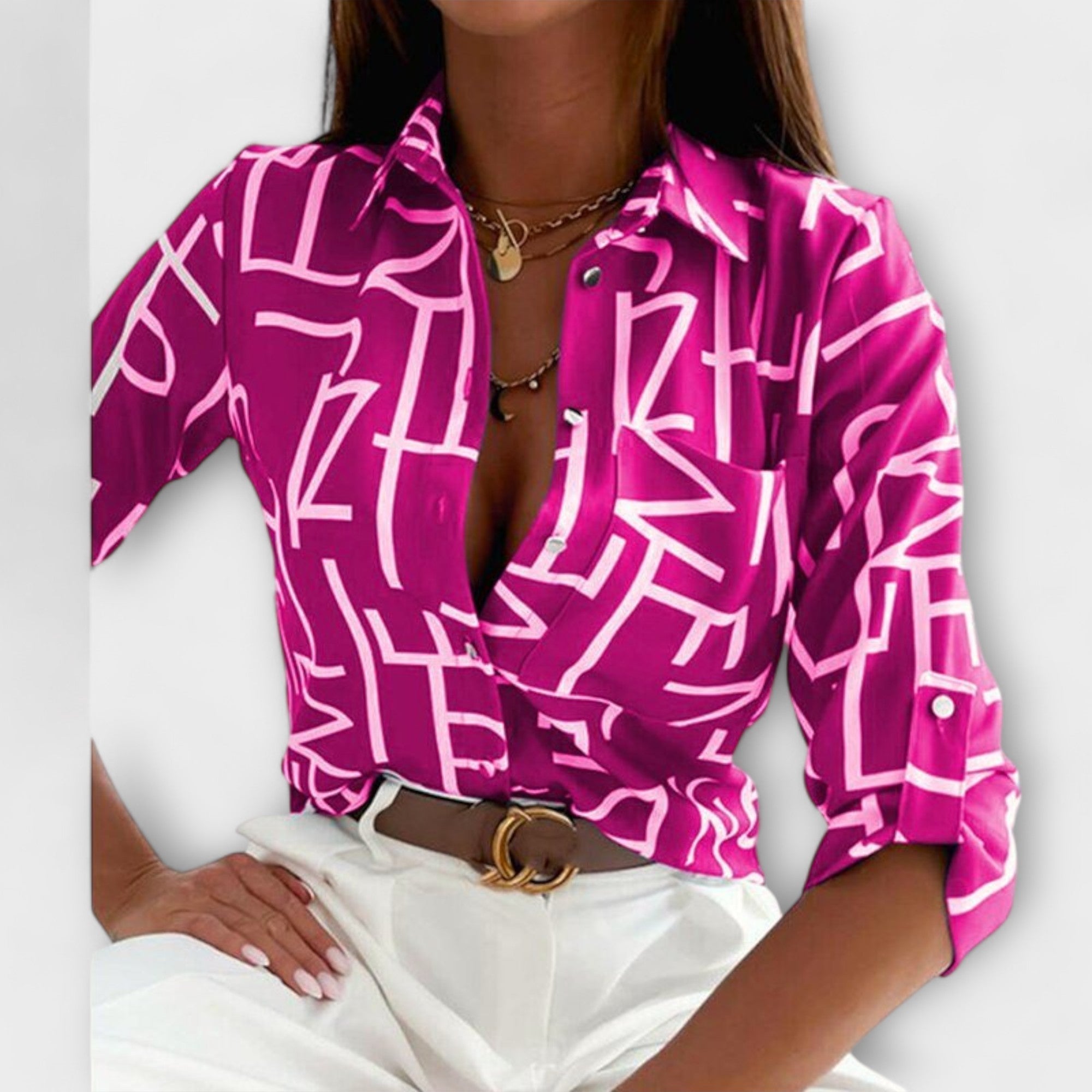 Wanda | Blusa con colletto classico — 7