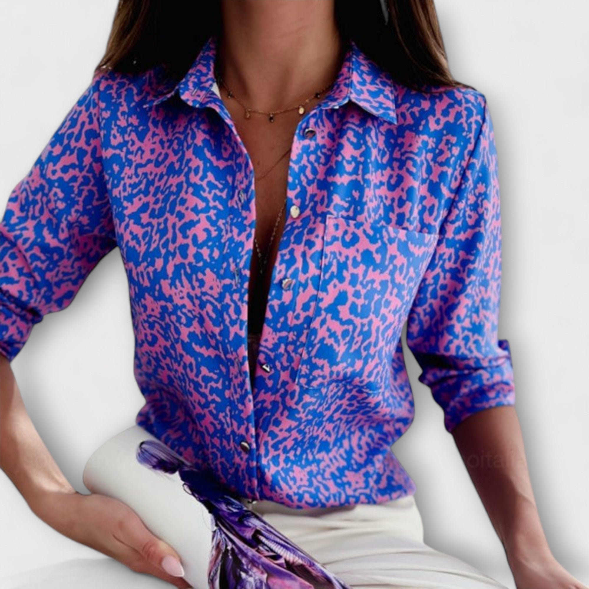 Wanda | Blusa con colletto classico — 9