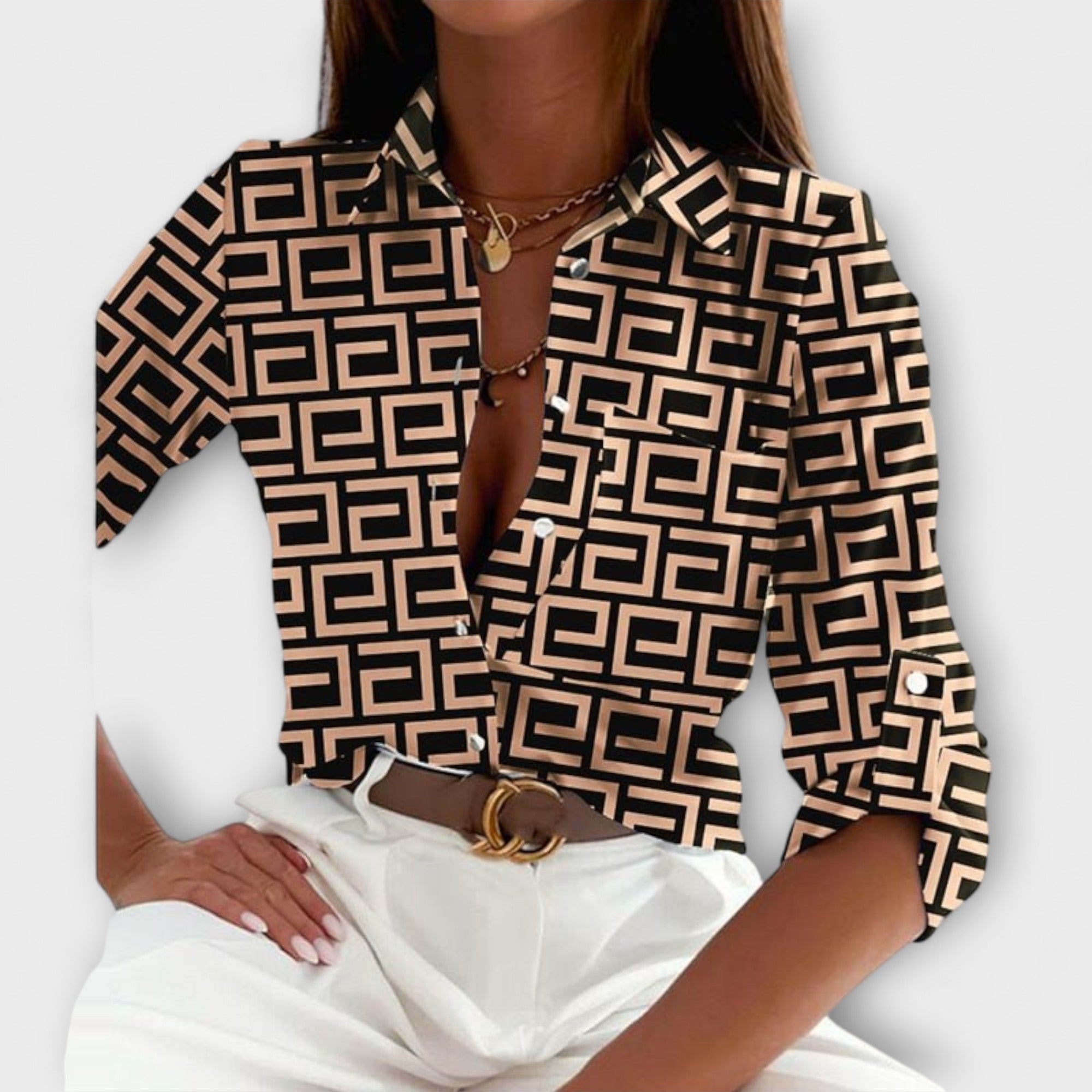 Wanda | Blusa con colletto classico — 11
