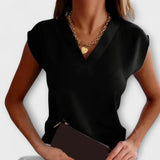 Rosemarie | Top estivo da donna con scollo a V e maniche larghe — 3