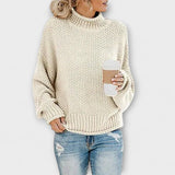 Lea | Maglione spesso con collo alto — 1