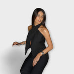 Vivien | Canotta con design incrociato e scollo all'americana — 7