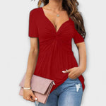 Amelie | T-shirt con scollo a V — 8