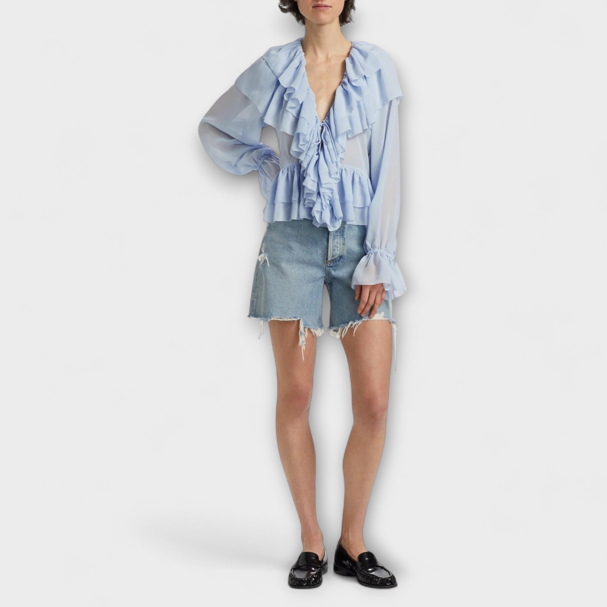 Verena | Camicia con volant Top Soraya — 1