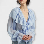 Verena | Camicia con volant Top Soraya — 2