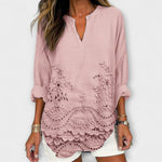 Merve | Top leggero con stampa — 2