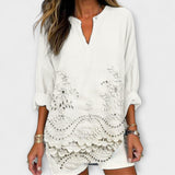 Merve | Top leggero con stampa — 3