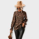 Vanessa | Blusa Leo con colletto plissettato — 2