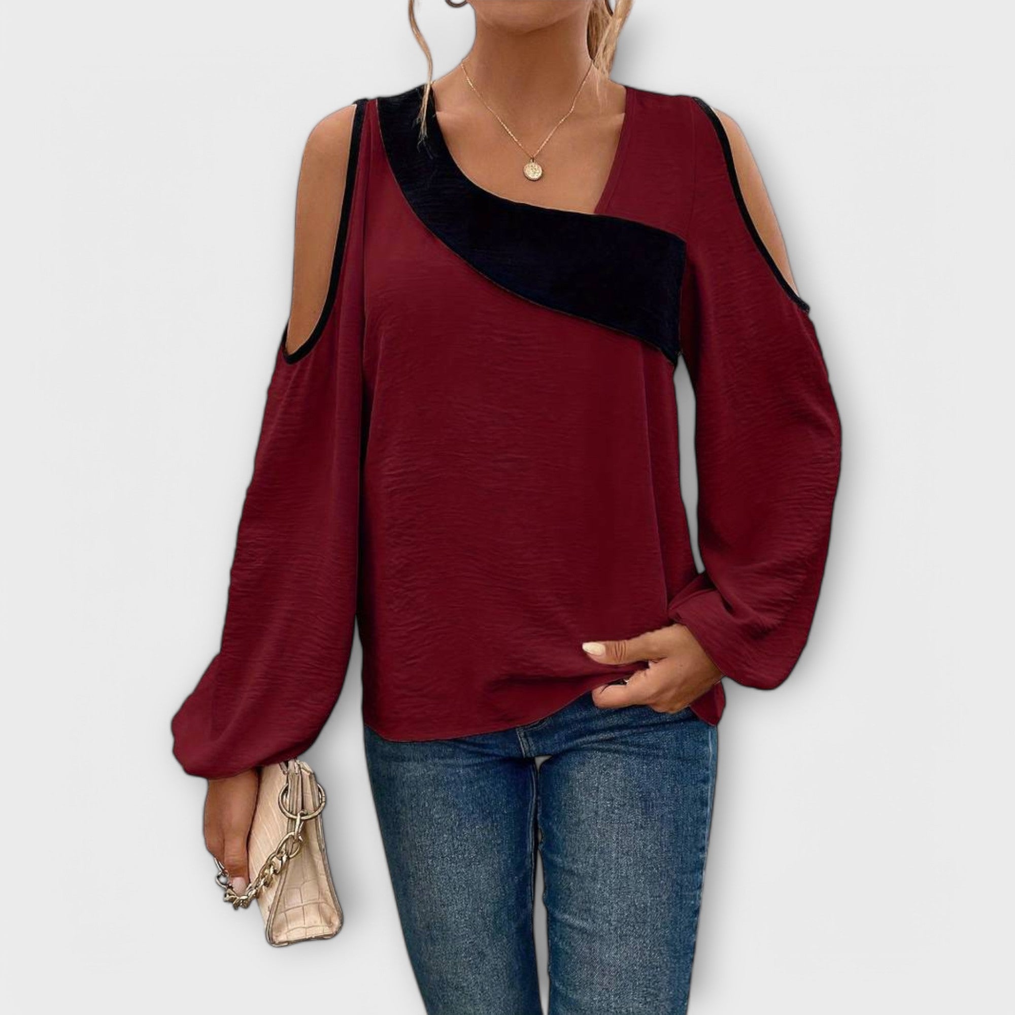 Ottilie | Blusa con scollo quadrato — 6