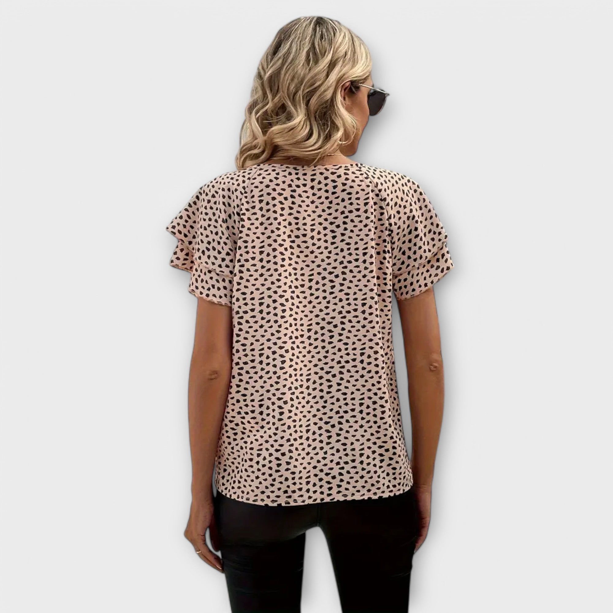 Magda | Blusa stampata all-over — 3