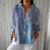 Gisela | Blusa stampa mare — 1