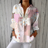 Martha | Blusa con stampa leggera — 1