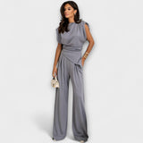 Charlotte | Completo asimmetrico con spalle drappeggiate — 5