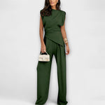 Charlotte | Completo asimmetrico con spalle drappeggiate — 9