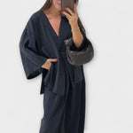 Greta | Duo top e pantaloni casual con scollo a V — 5