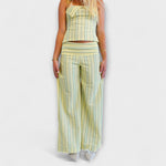 Alexandra | Completo di pantaloni classici a righe — 1