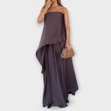 Marlene | Top a fascia e gonna chic senza maniche — 1