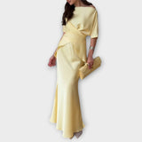 Jessica | top con spalle scoperte con nodo davanti e gonna — 1
