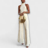 Sylvia | Elegante set asimmetrico plissettato — 1