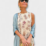 Anneliese | Abito lungo con cardigan coordinato — 3