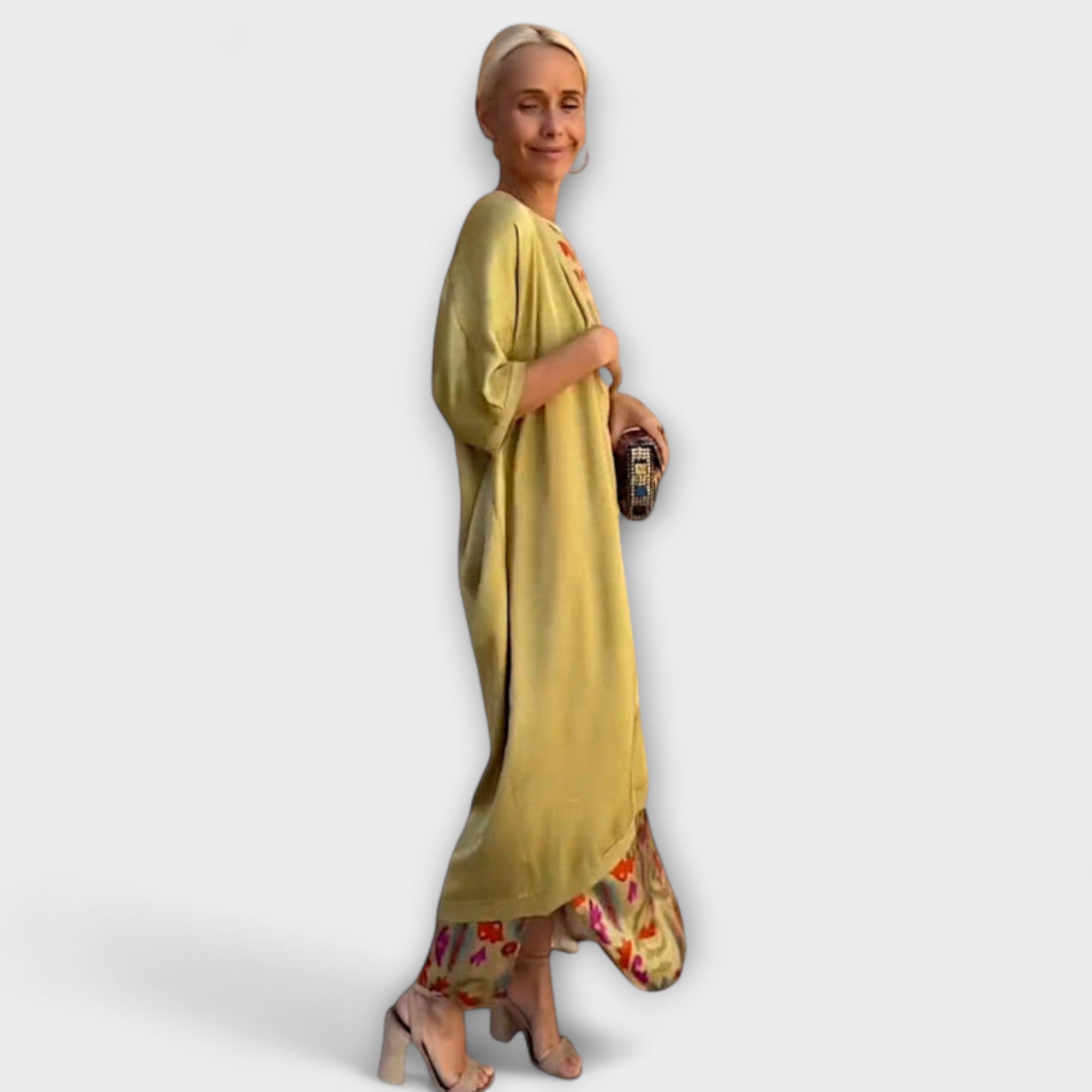 Anneliese | Abito lungo con cardigan coordinato — 9
