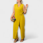 Frida | Tuta chic con scollo a V — 3