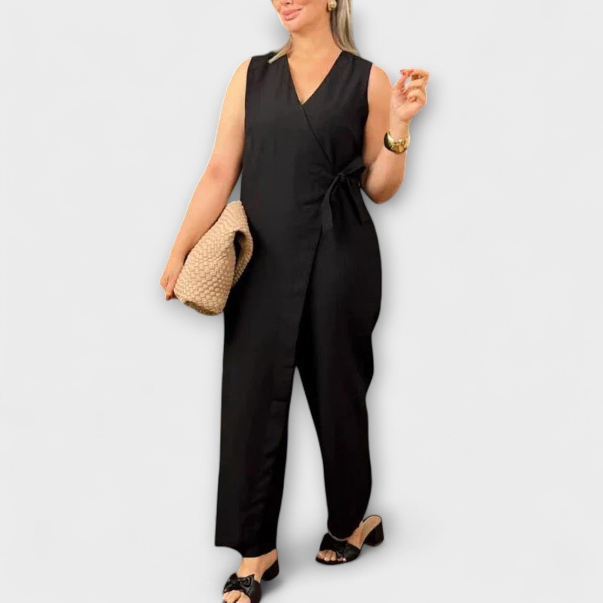 Frida | Tuta chic con scollo a V — 6