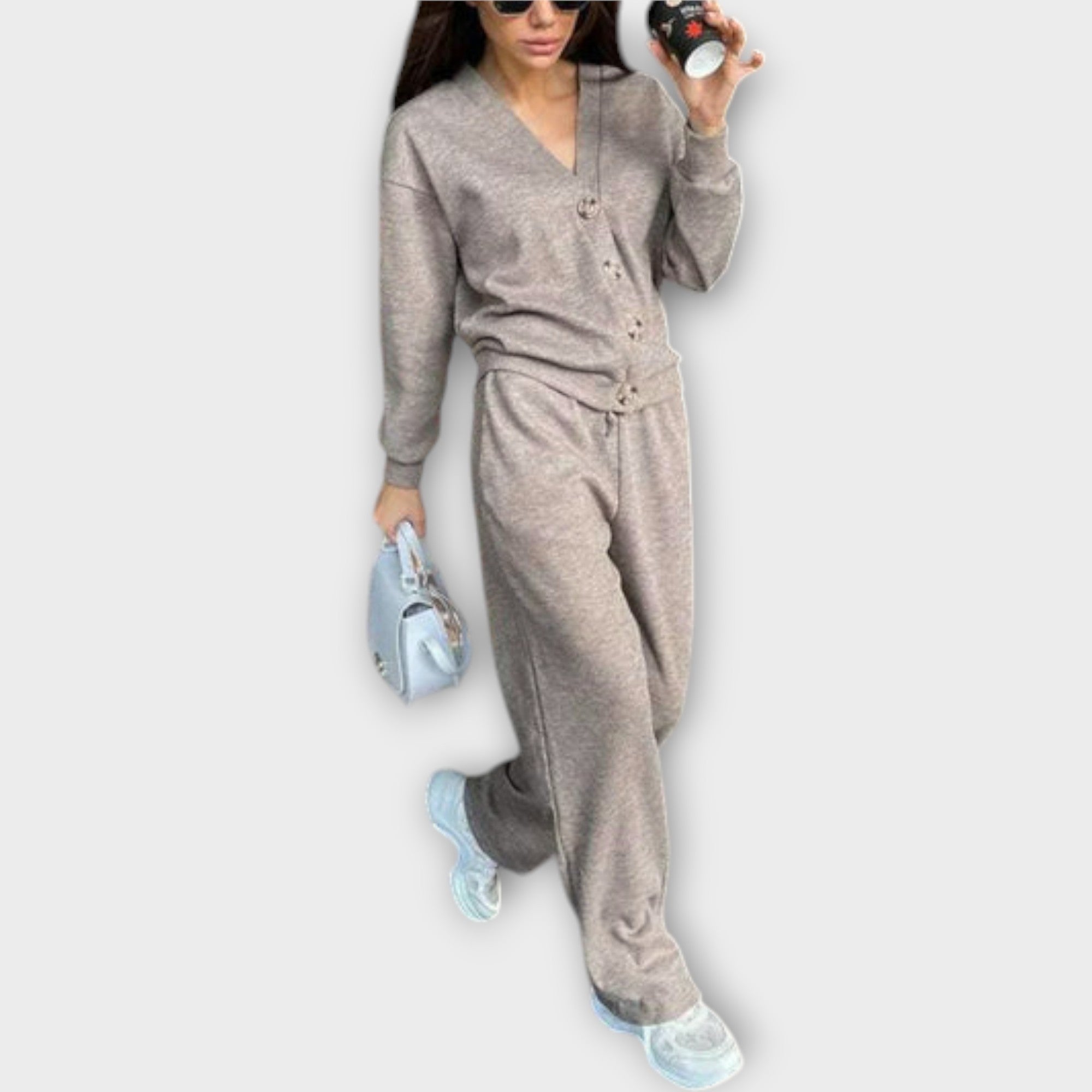 Henrike | Set cardigan e pantaloni — 2