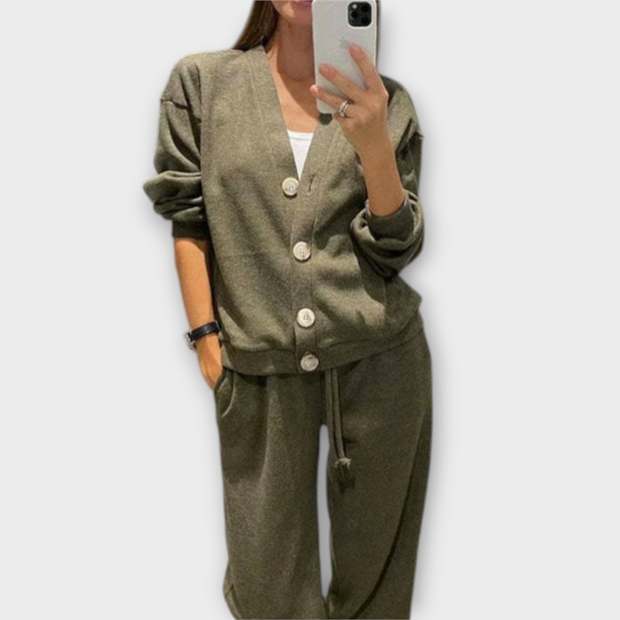 Henrike | Set cardigan e pantaloni — 3
