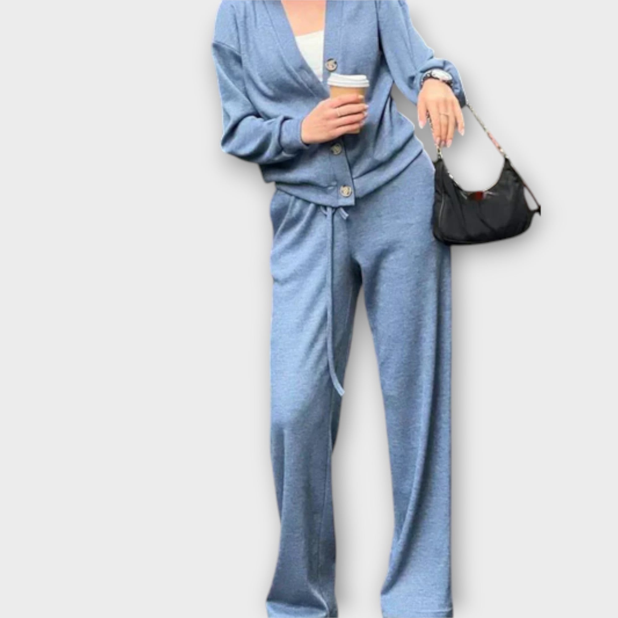 Henrike | Set cardigan e pantaloni — 4