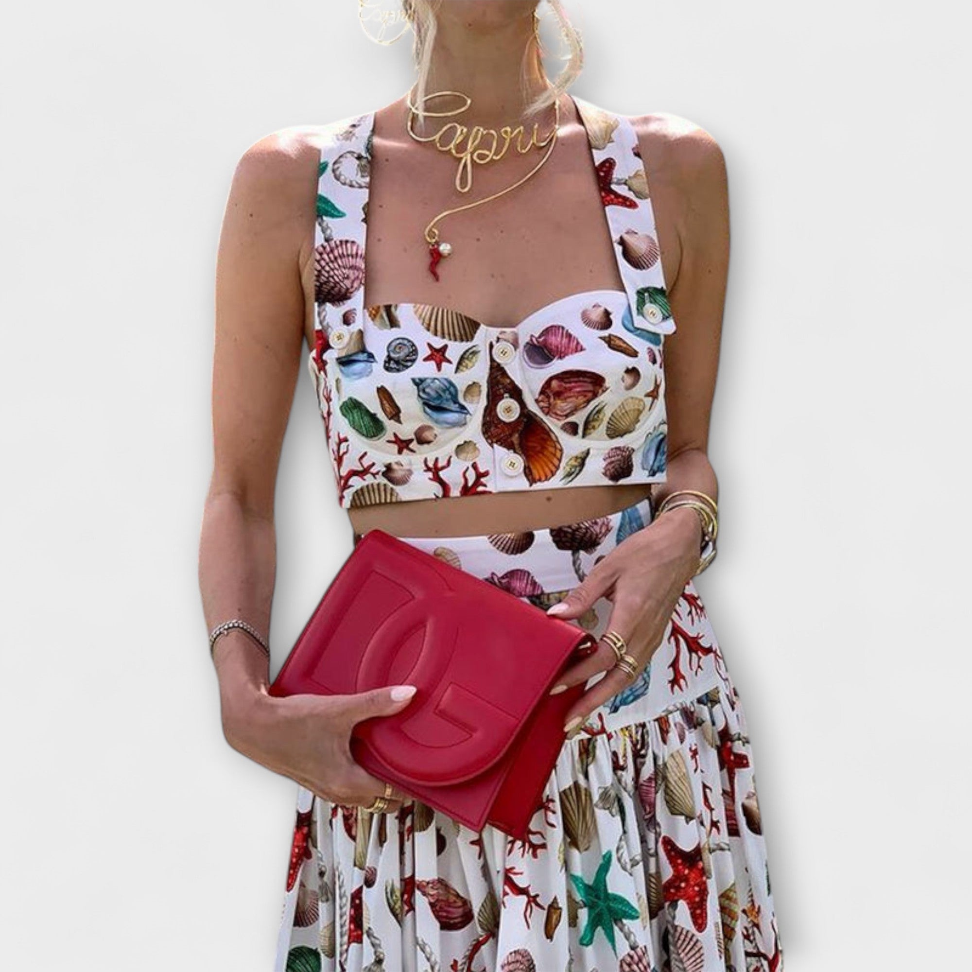 Emma | Elegante set gonna a due pezzi — 5
