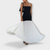 Victoria | Gonna a pieghe classica chic in due pezzi — 1