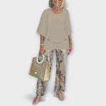 Clara | Completo moderno con comoda camicetta e pantaloni — 4