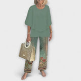 Clara | Completo moderno con comoda camicetta e pantaloni — 5