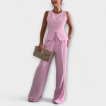 Christine | Completo top senza maniche e pantaloni chic — 5