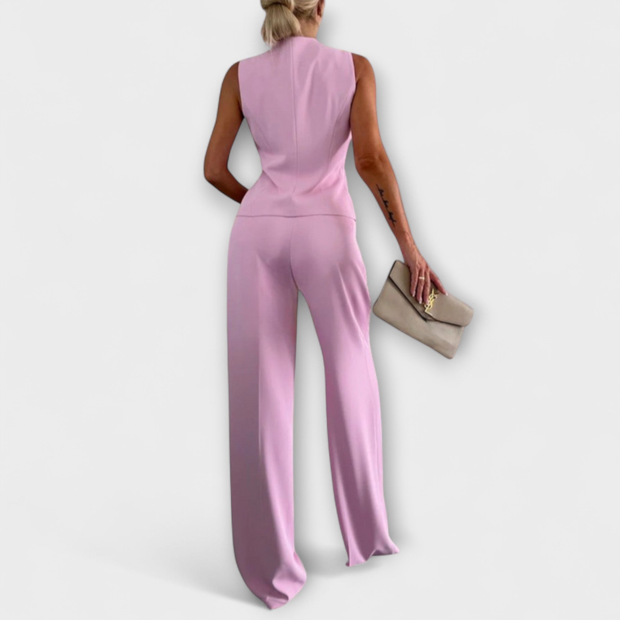 Christine | Completo top senza maniche e pantaloni chic — 6